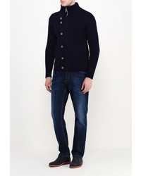 Мужской темно-синий кардиган от Mythic