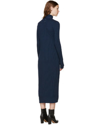 Женский темно-синий кардиган от Maison Margiela