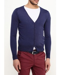 Мужской темно-синий кардиган от Occhibelli
