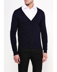 Мужской темно-синий кардиган от Occhibelli