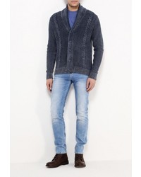 Мужской темно-синий кардиган от Pepe Jeans