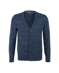Мужской темно-синий кардиган от s.Oliver