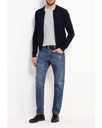 Мужской темно-синий кардиган от Sela