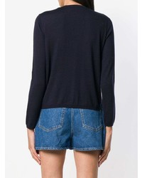 Женский темно-синий кардиган от Aspesi