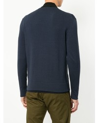 Мужской темно-синий кардиган от Cerruti 1881