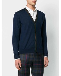 Мужской темно-синий кардиган от Etro