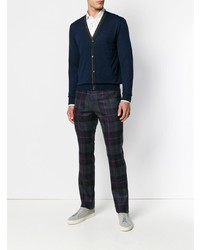 Мужской темно-синий кардиган от Etro