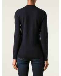 Женский темно-синий кардиган от Tory Burch