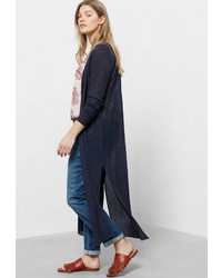 Женский темно-синий кардиган от Violeta BY MANGO