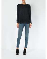 Женский темно-синий кашемировый свитер от Avant Toi