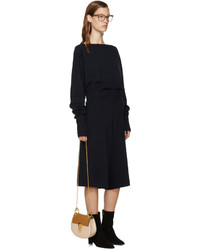 Женский темно-синий кашемировый свитер от Chloé