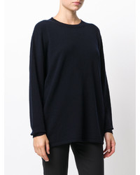 Женский темно-синий кашемировый свитер от Roberto Collina