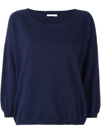 Женский темно-синий кашемировый свитер от Societe Anonyme