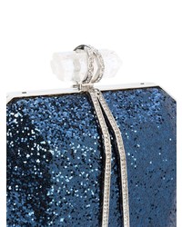 Темно-синий клатч от Marchesa