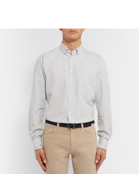 Мужской темно-синий кожаный ремень от Dolce & Gabbana