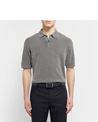 Мужской темно-синий кожаный ремень от Berluti