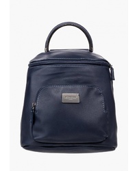 Женский темно-синий кожаный рюкзак от Astonclark
