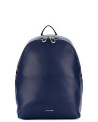 Женский темно-синий кожаный рюкзак от Calvin Klein 205W39nyc