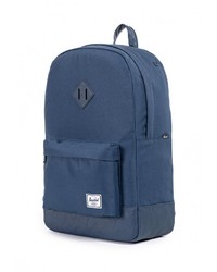 Женский темно-синий кожаный рюкзак от Herschel Supply Co.