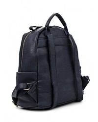 Женский темно-синий кожаный рюкзак от Johnny