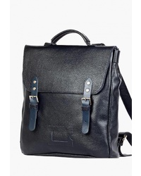 Женский темно-синий кожаный рюкзак от Kokosina