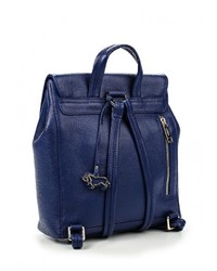 Женский темно-синий кожаный рюкзак от Labbra