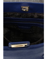 Женский темно-синий кожаный рюкзак от Labbra