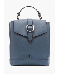 Женский темно-синий кожаный рюкзак от Labbra