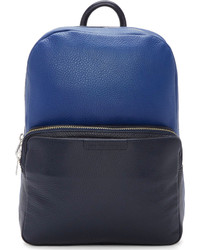 Мужской темно-синий кожаный рюкзак от Marc by Marc Jacobs