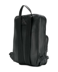 Мужской темно-синий кожаный рюкзак от Bottega Veneta