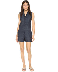 Темно-синий комбинезон с шортами от Rag & Bone