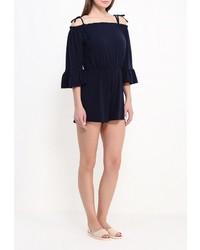 Темно-синий комбинезон с шортами от Glamorous