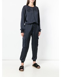 Темно-синий комбинезон от Theory