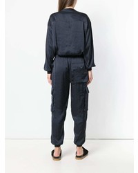 Темно-синий комбинезон от Theory