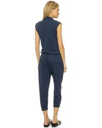 Темно-синий комбинезон от Helmut Lang