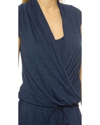 Темно-синий комбинезон от Helmut Lang