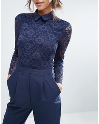 Темно-синий комбинезон от Asos