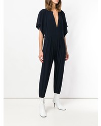 Темно-синий комбинезон от Norma Kamali