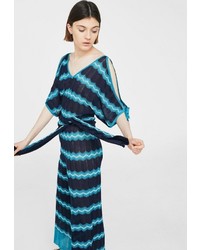 Темно-синий комбинезон от Mango