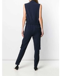 Темно-синий комбинезон от RED Valentino