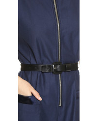 Темно-синий комбинезон от Victoria Beckham