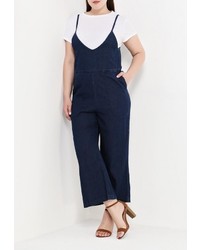 Темно-синий комбинезон от Violeta BY MANGO