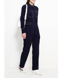 Темно-синий комбинезон от Warehouse