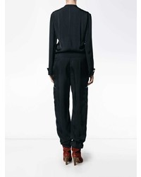 Темно-синий комбинезон от Chloé