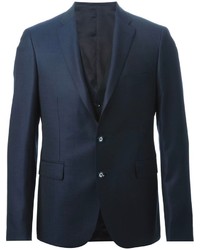 Темно-синий костюм-тройка от Tagliatore