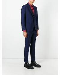 Темно-синий костюм от Mp Massimo Piombo