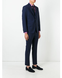 Темно-синий костюм от Mp Massimo Piombo