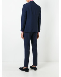 Темно-синий костюм от Mp Massimo Piombo
