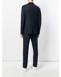 Темно-синий костюм от Eleventy