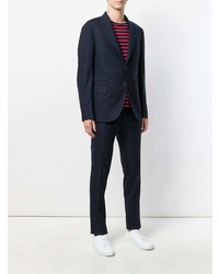 Темно-синий костюм от Eleventy